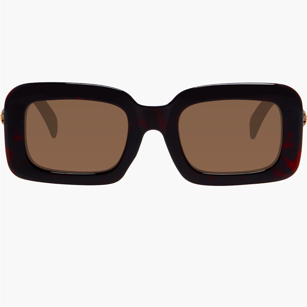 Kurt Geiger Tortoiseshell Rectangular Sunglasses … - image 2